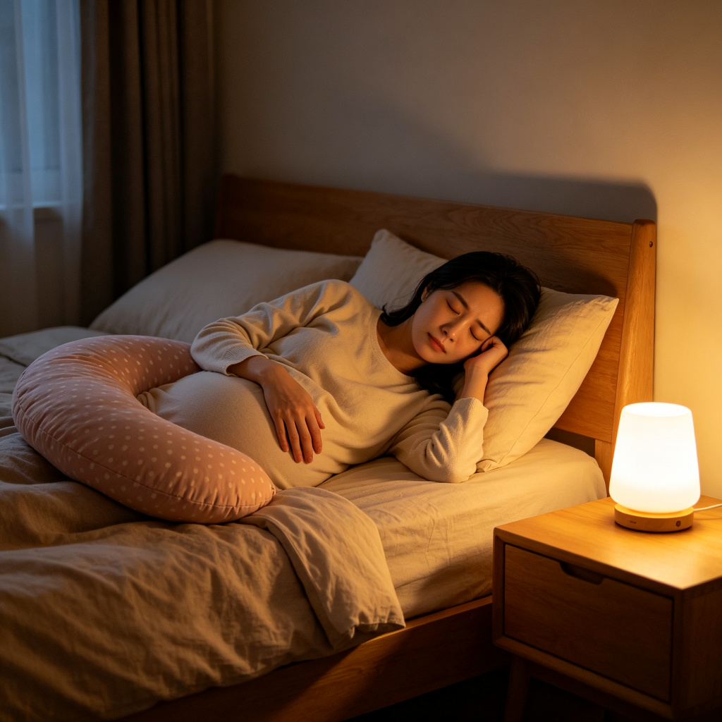 孕晚期夜里失眠睡不着怎么办