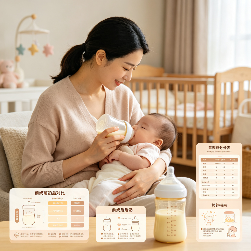 母乳前奶后奶分别有什么作用